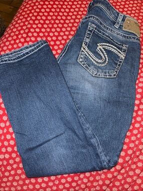 Silver jeans